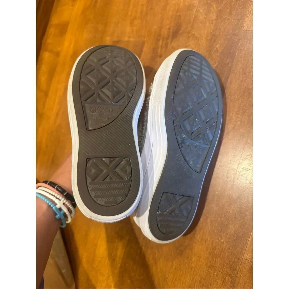 Converse Chuck Taylor All Star Move Platform High Top Teddy Sherpa Sneakers Kids